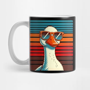 Silly Goose in Sunglasses Pun Meme Pool Funny Goose Mug